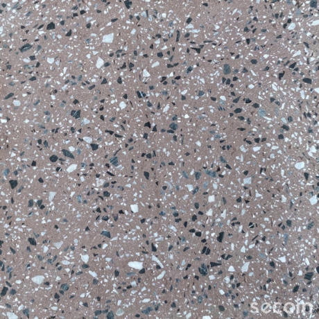 Gạch Terrazzo giả đá SLT-15 (Ghi Bazan)